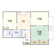 アメニティ高江Aの間取り画像