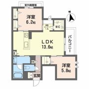 シャーメゾン ひいらぎの間取り画像