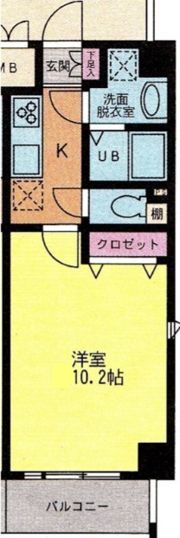 クラスターワンの間取り画像