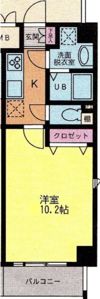 クラスターワンの間取り画像