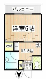 プロムナード生麦C棟の間取り画像