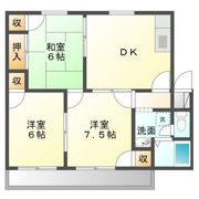 メゾンベール Aの間取り画像
