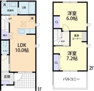 サニーコートの間取り画像