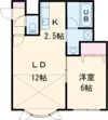 ヴィードⅠの間取り画像