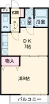 Village,Emon Ⅰ棟の間取り画像