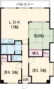 コージーコートMの間取り画像