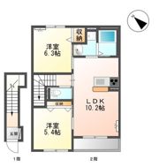 イーストメモリーの間取り画像