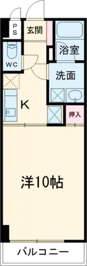 マンションリバーインの間取り画像