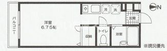 パーシモンコートの間取り画像