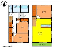 MAHALO邸の間取り画像