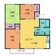 メゾンファミールの間取り画像