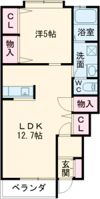 ファインシティA棟の間取り画像