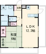 ボア・サーチ大園の間取り画像