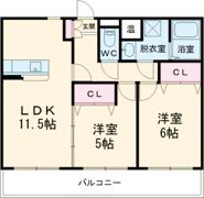 エルヴァージュの間取り画像