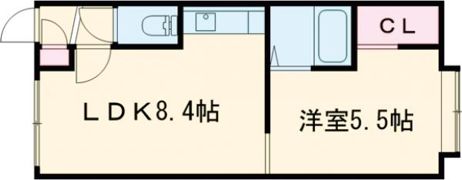 アベニュー21の間取り画像