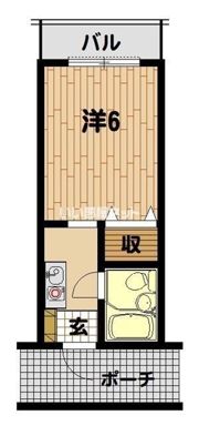 リバーサイドMIYAZAKIの間取り画像