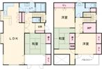 五稜郭町2番戸建の間取り画像