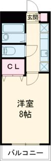 プランドール新外の間取り画像