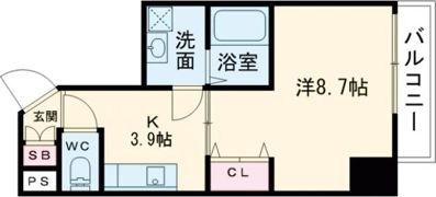 コージーコート石山の間取り画像