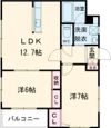 エクセル可部の間取り画像