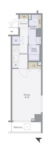 ステージグランデ田園調布の間取り画像