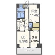 エスヴェール北梅田の間取り画像