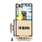 プリムヴェール聖蹟の間取り画像