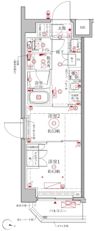 クレイシアIDZ幡ヶ谷の間取り画像