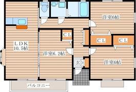 サニーヤードS 参番館の間取り画像