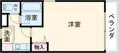 シャルマンフジ貝塚弐番館の間取り画像