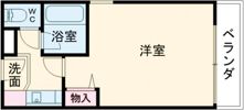 シャルマンフジ貝塚弐番館の間取り画像