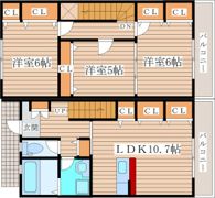 サニーヤードS B棟の間取り画像