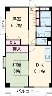 エクセレントライフ寿の間取り画像