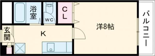 アネックスウエストの間取り画像