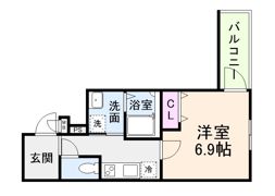 フジパレス喜連西ノースの間取り画像