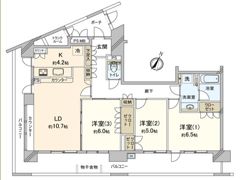 大宮中央パーク・ホームズの間取り画像