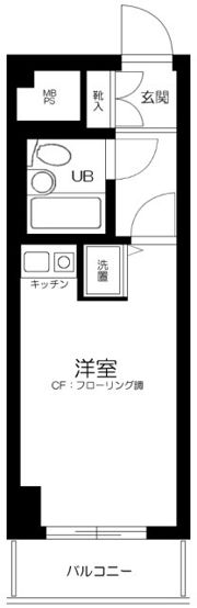 ライオンズマンション元浅草の間取り画像