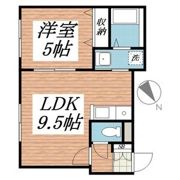 アーバン文教大前A棟の間取り画像