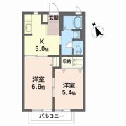 サニーコート台山Aの間取り画像