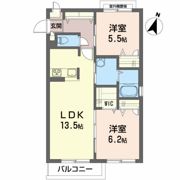 メゾンMAST桑野の間取り画像