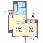 クオリスタ神宮参道の間取り画像