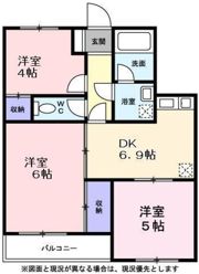 グランローゼカマリヤの間取り画像