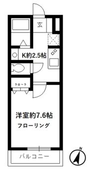 プレシアの間取り画像
