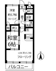 サンプレミール浦和の間取り画像