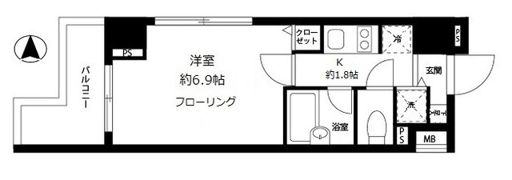 グロースメゾン亀戸の間取り画像