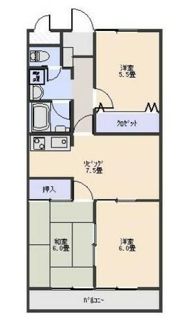 ベールシャトーの間取り画像