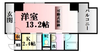 アーバンライフ中筋の間取り画像