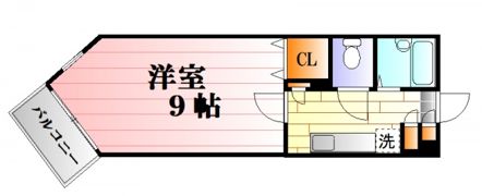 キャロサンクの間取り画像