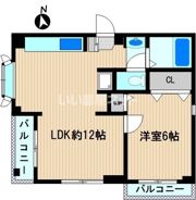 コーポ吉田の間取り画像