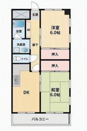 エスポワールコナカビルの間取り画像